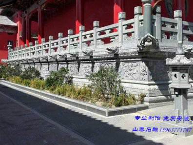 石雕欄桿、石拱橋、石欄桿