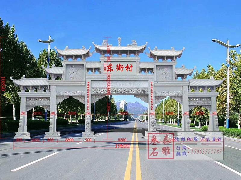 石雕欄桿、石拱橋、石欄桿