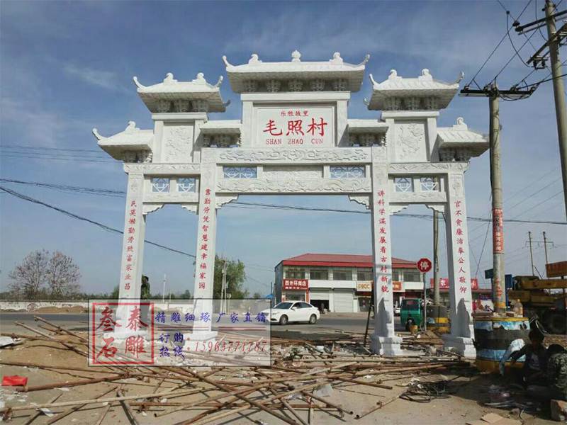 石雕欄桿、石拱橋、石欄桿