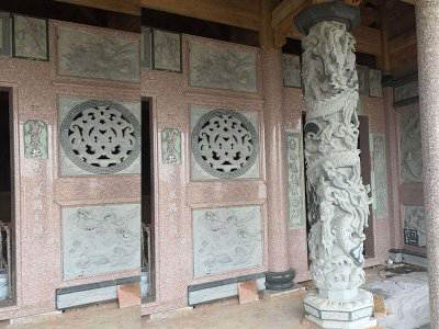 石雕欄桿、石拱橋、石欄桿