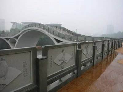石雕欄桿、石拱橋、石欄桿