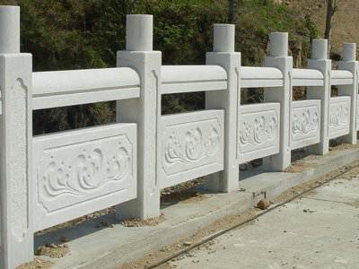 石雕欄桿、石拱橋、石欄桿