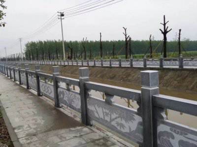 石雕欄桿、石拱橋、石欄桿