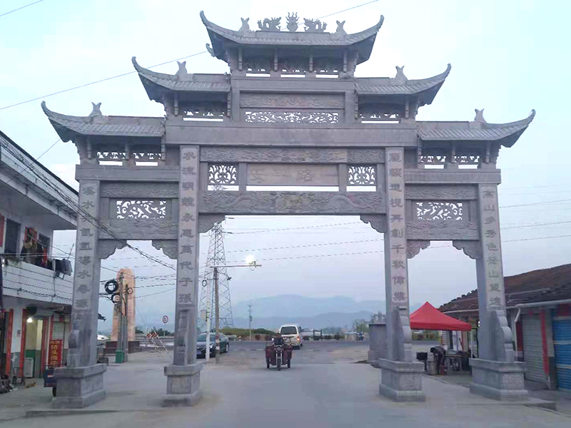 石雕欄桿、石拱橋、石欄桿