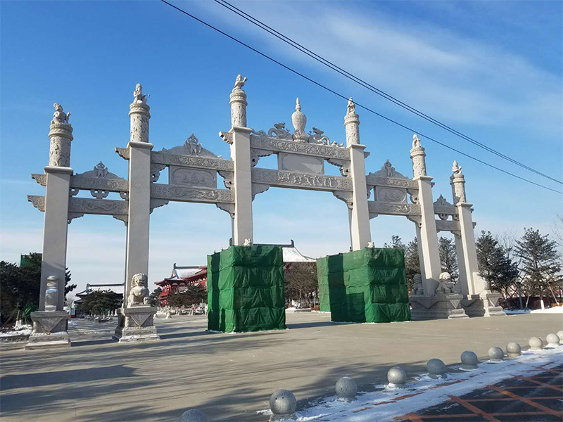 石雕欄桿、石拱橋、石欄桿