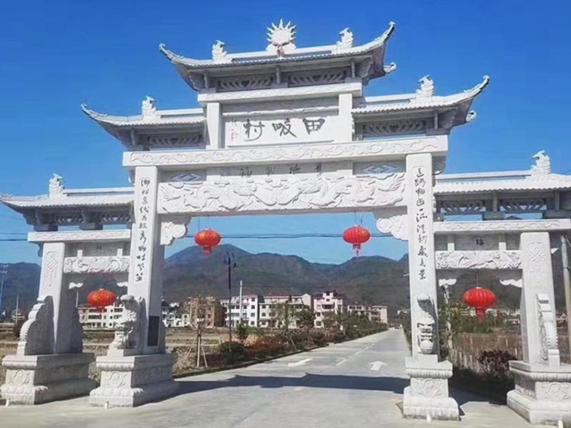石雕欄桿、石拱橋、石欄桿
