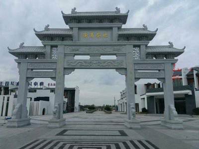 石雕欄桿、石拱橋、石欄桿