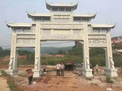 石雕欄桿、石拱橋、石欄桿