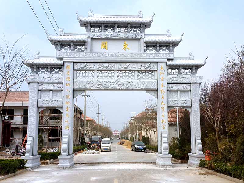 石雕欄桿、石拱橋、石欄桿
